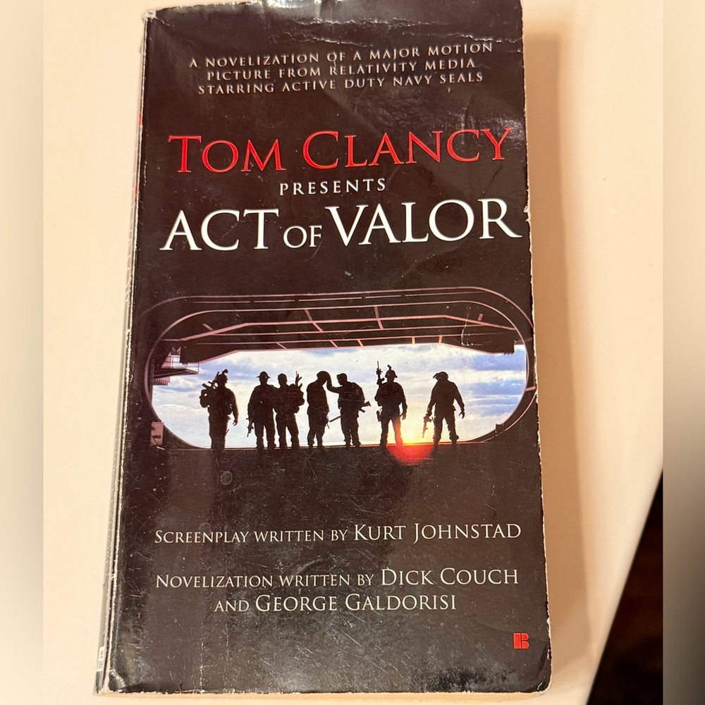 Act of Valor Book by Tom Clancy